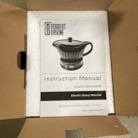 Robert Irvine Electric Gravy Warmer NIB - Picture 3 of 6